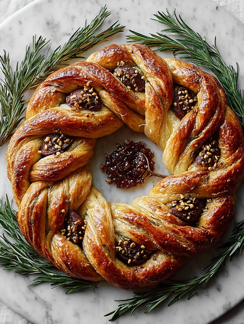 Sausage Roll Wreath: Your Festive Showstopper at Home