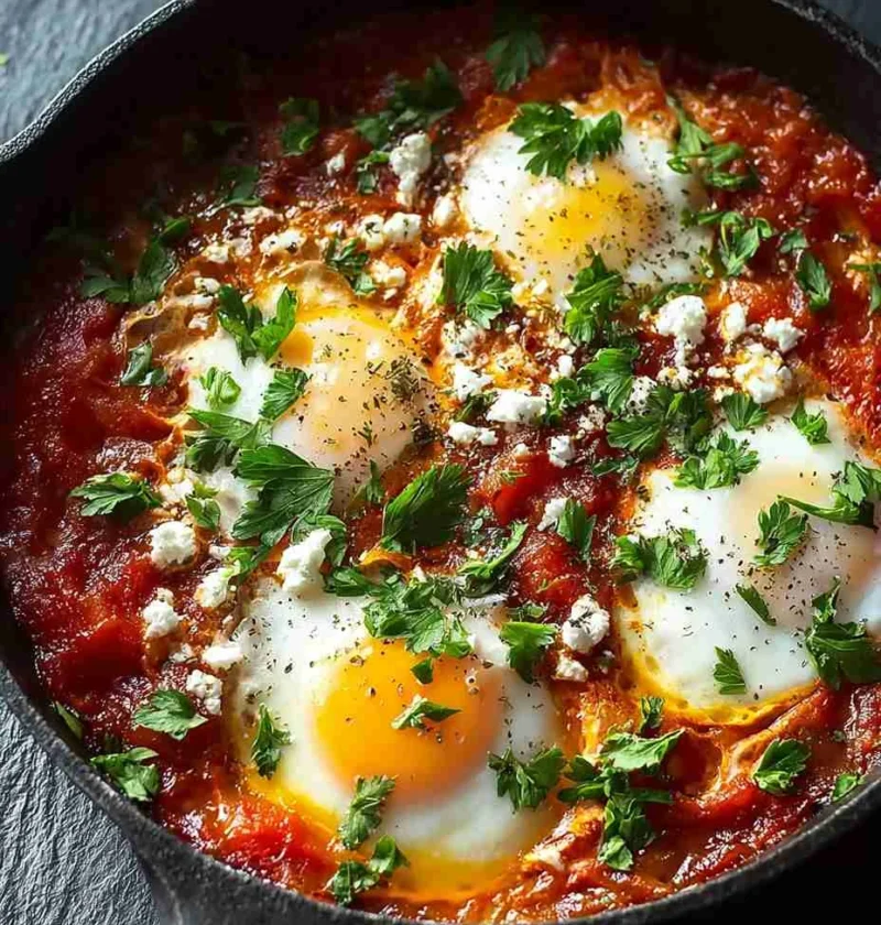 Keto Shakshuka With Olive Oil Recipe Low Carb Garlic Shakshuka Easy Keto Shakshuka Cooking Instructions Keto Breakfast Ide...
