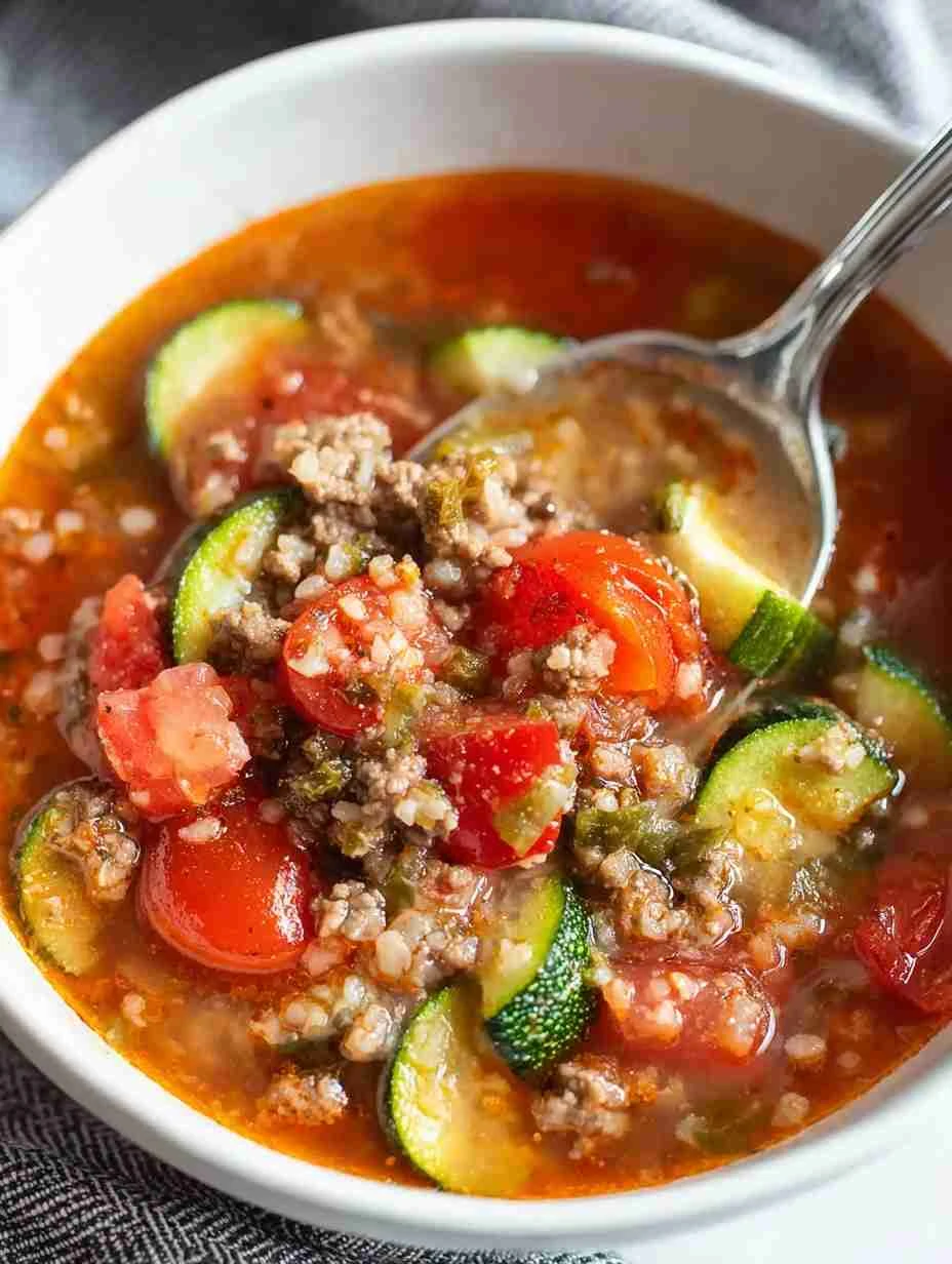 Keto Zucchini Cauliflower Soup Recipe Low Carb Cauliflower Zucchini Soup Hearty Keto Cauliflower Soup Best Low-carb Zucchi...