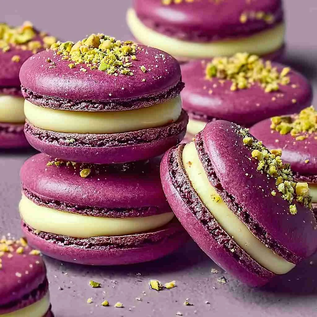 Luxurious Raspberry Pistachio Macarons That Wow Every Time