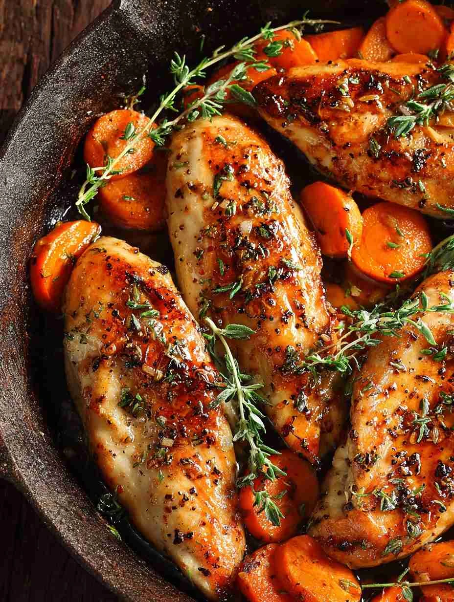 Maple Glazed Chicken Sweet Potato Recipe Easy Maple Glazed Chicken Dinner Best Sweet Potato And Chicken Bake Healthy Maple...