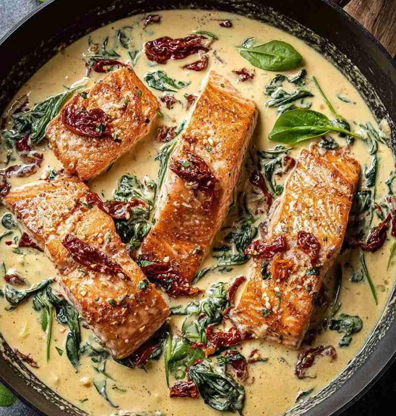 Marry Me Salmon Recipe Best Marry Me Salmon Dish Easy Marry Me Salmon Ideas Romantic Dinner Recipes Salmon Marry Me Creamy...