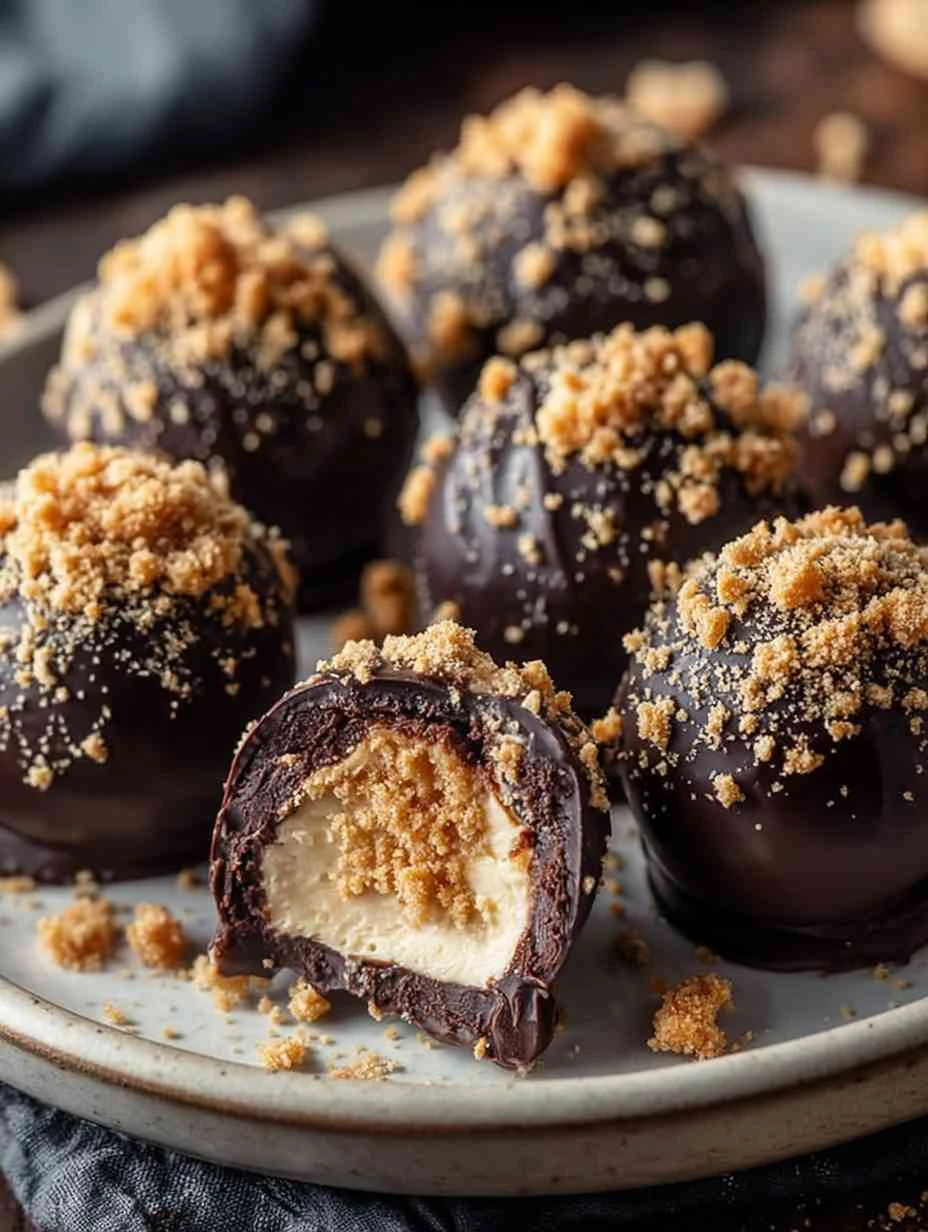 No-Bake Peanut Butter Cheesecake Balls – Creamy, Nutty, and Easy Treats