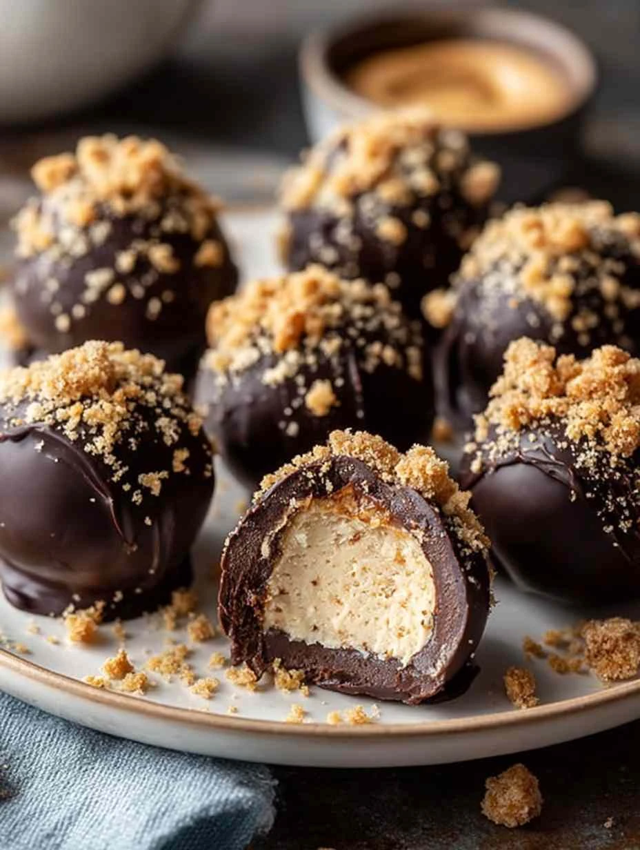 No-bake Peanut Butter Cheesecake Balls Recipe Easy No-bake Peanut Butter Balls Creamy Peanut Butter Cheesecake Bites Nutty...