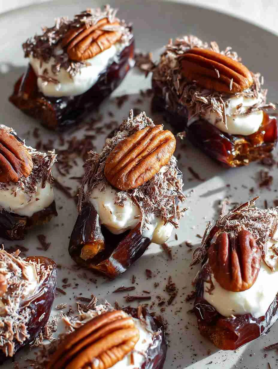 Pecan Pie Stuffed Dates