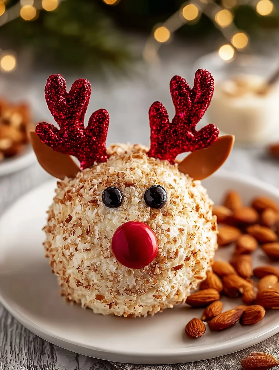 Delicious Reindeer Cheese Ball: Easy Holiday Fun for Everyone