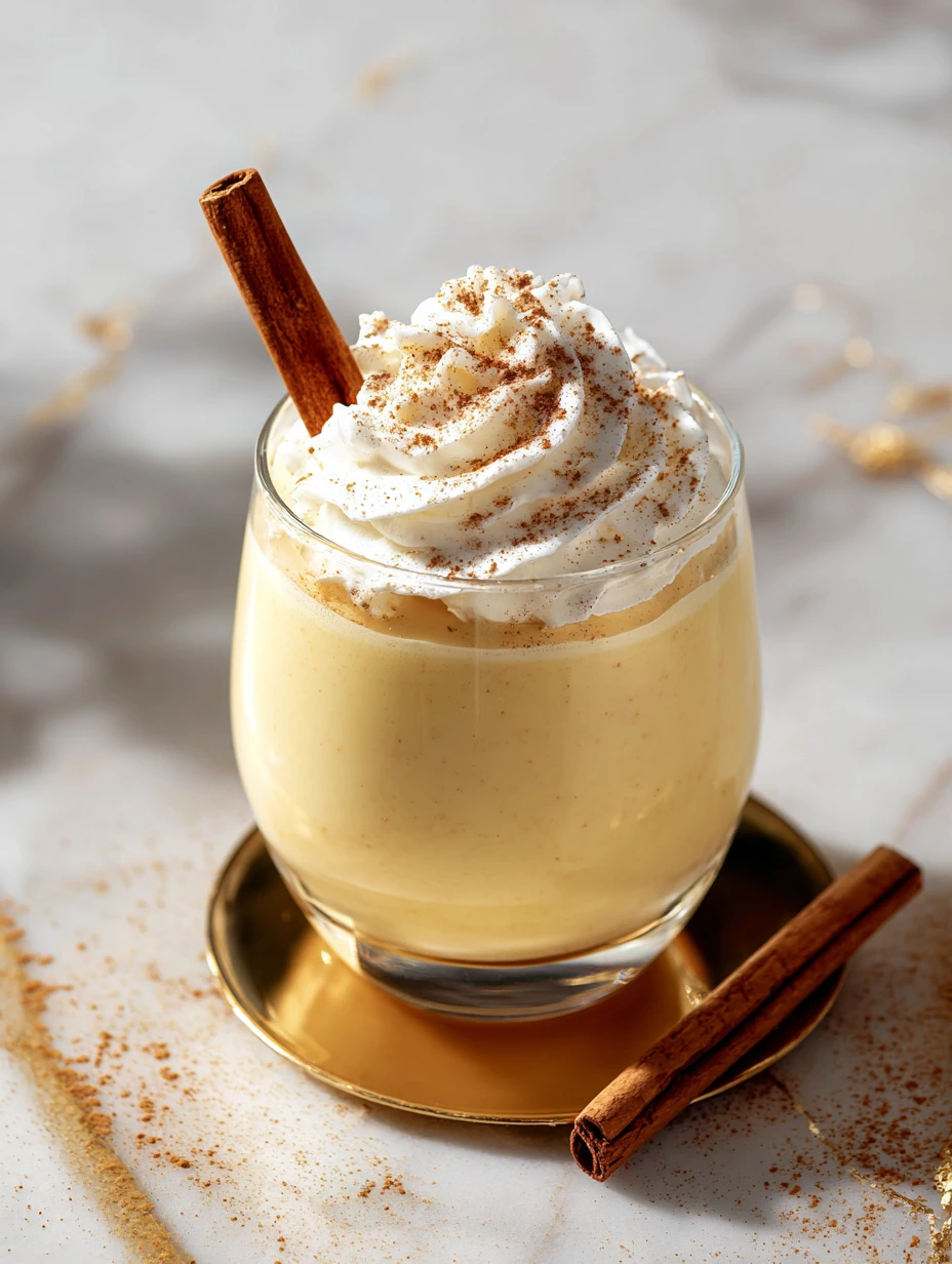 RumChata Eggnog Cocktail