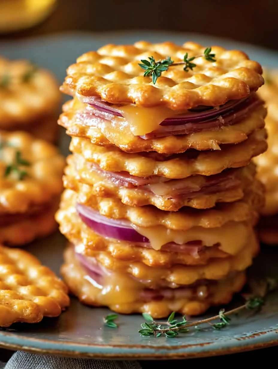 Savory Ritz Cracker Sandwich Ideas Ritz Cracker Party Snack Recipes Gourmet Ritz Cracker Sandwich Fillings Easy Ritz Crack...