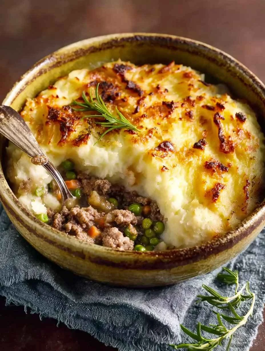 Savory Turkey Shepherd's Pie Recipe Best Turkey Shepherd's Pie With Mashed Potatoes How To Make Turkey Shepherd's Pie Crea...