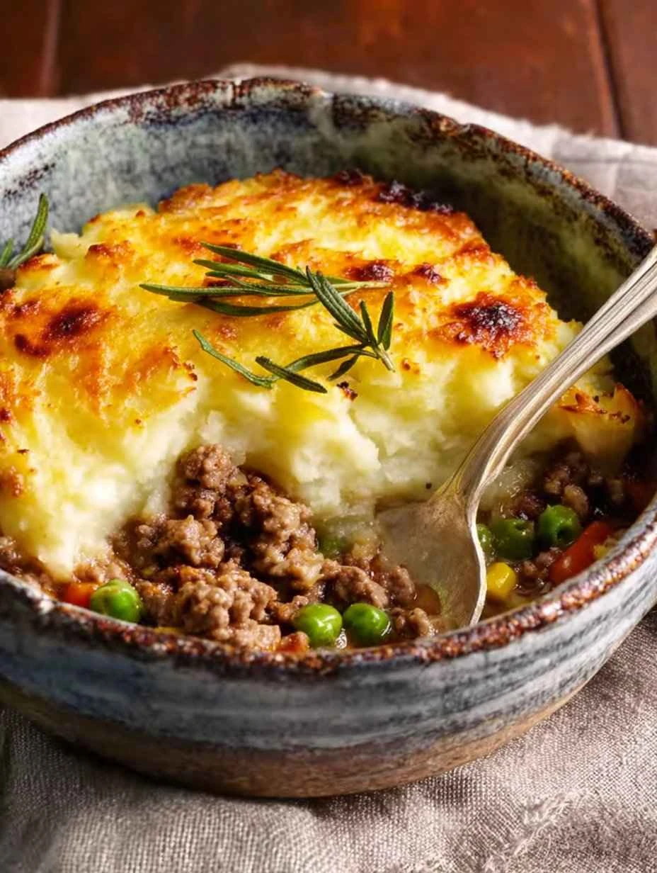 Savory Turkey Shepherd's Pie Recipe Best Turkey Shepherd's Pie With Mashed Potatoes How To Make Turkey Shepherd's Pie Crea...