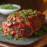 Deliciously Juicy Turkey Meatloaf with Sweet Glaze Twist