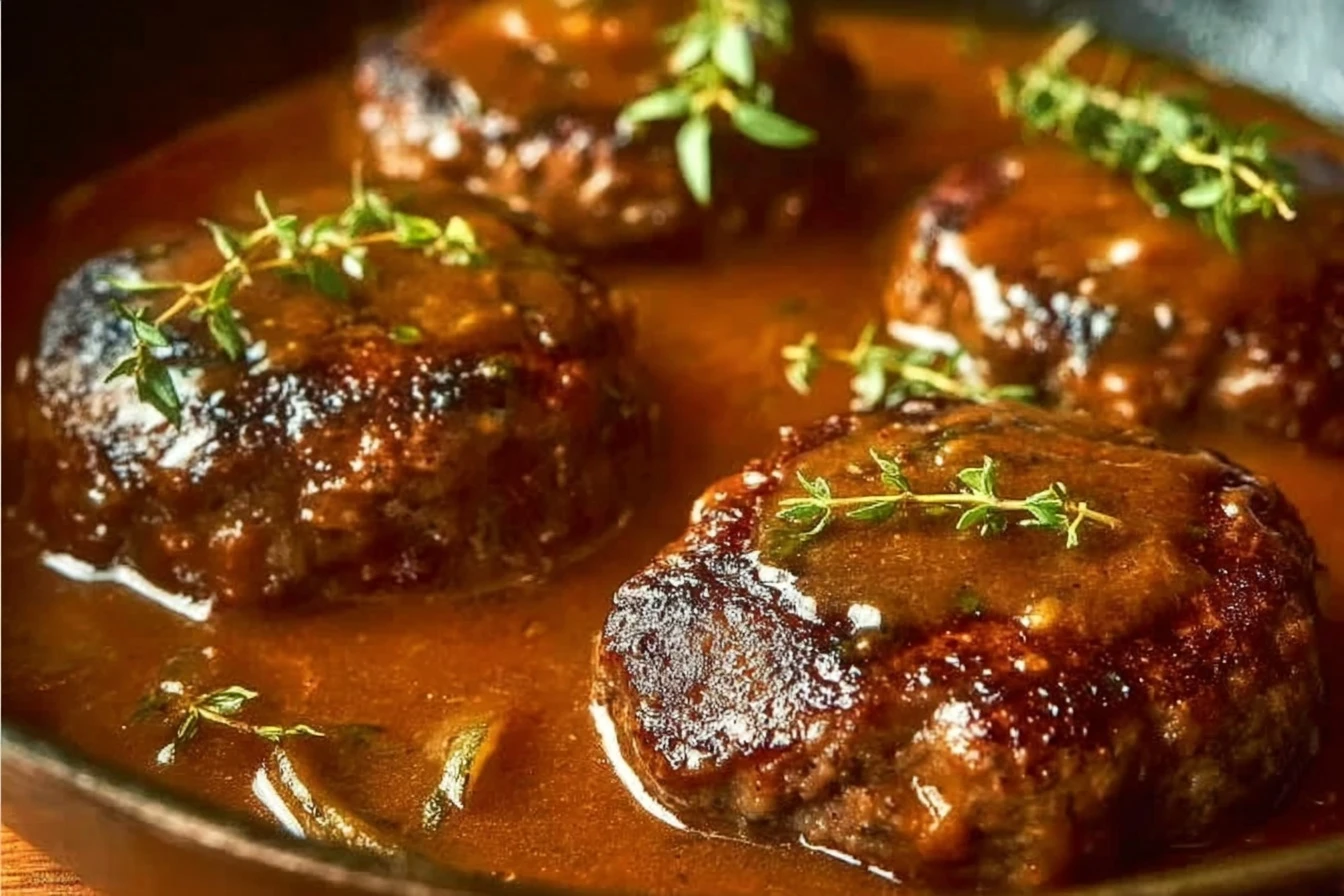 Simple Salisbury Steak Recipe Easy Ultimate Salisbury Steak Cooking Guide Best Homemade Salisbury Steak Tips How To Make S...