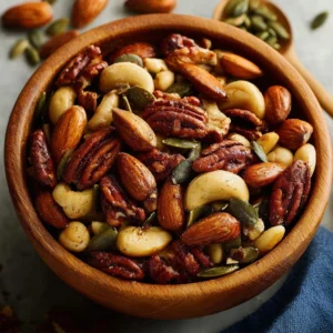 Spicy Roasted Party Nuts for Irresistible Snacking Fun