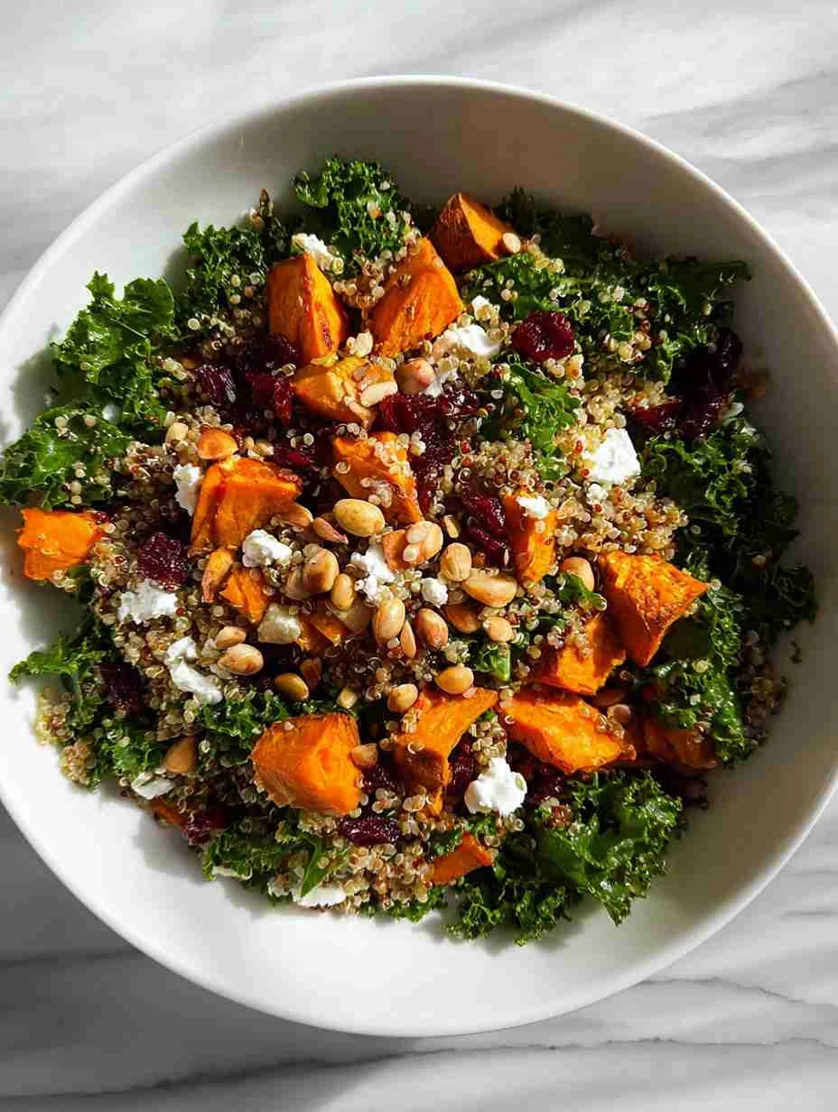 Sweet Potato & Kale Quinoa Salad