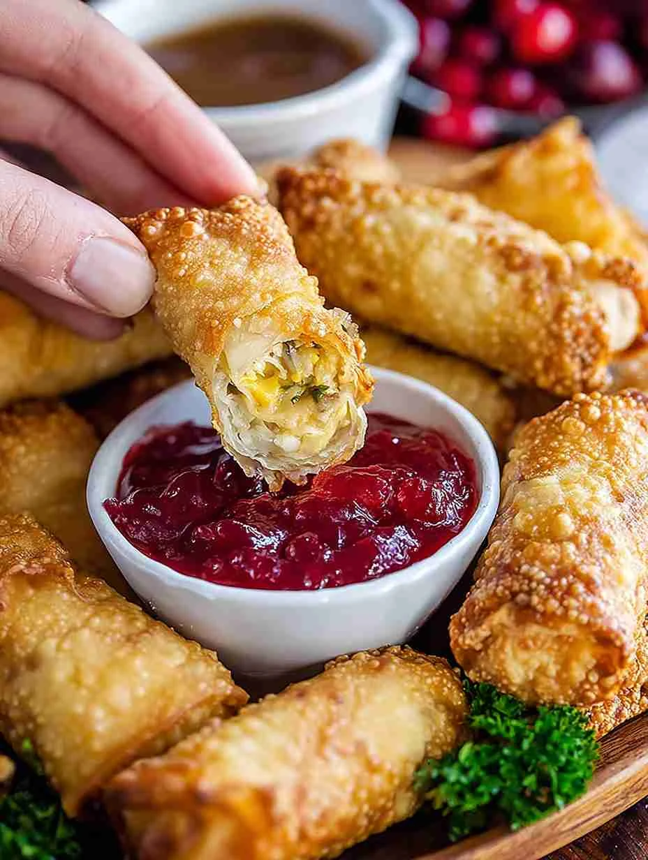 Thanksgiving Leftover Egg Roll Recipe Easy Thanksgiving Egg Roll Ideas Homemade Thanksgiving Leftover Egg Rolls Best Turke...