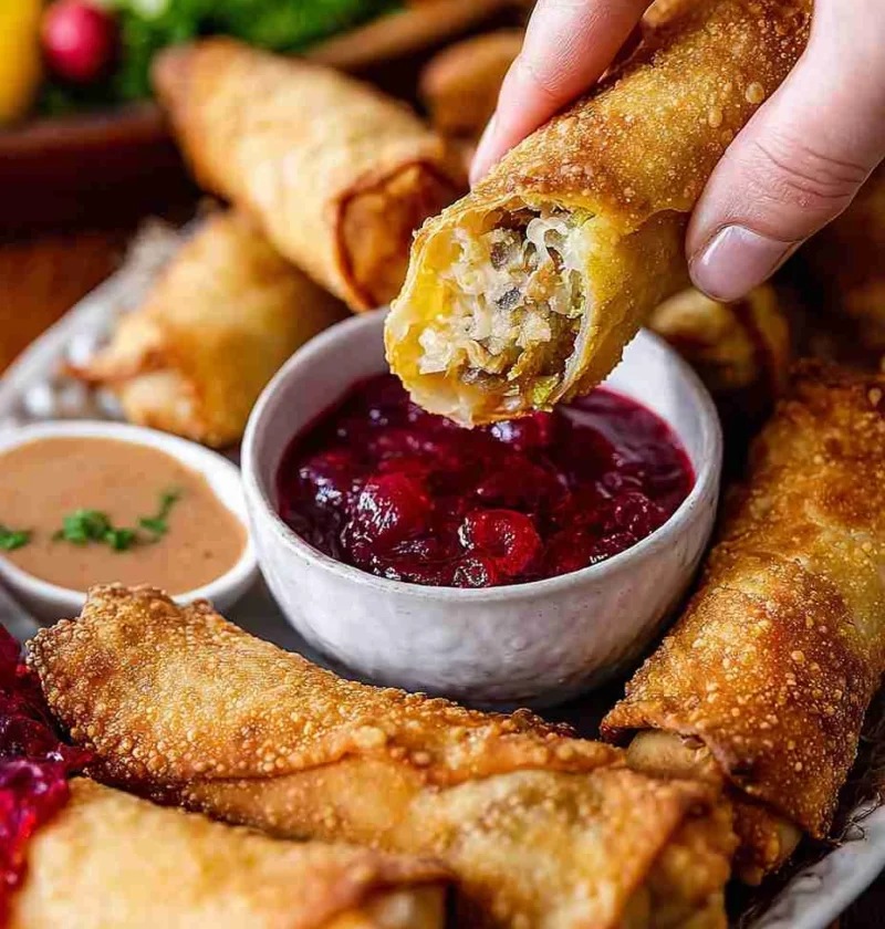 Thanksgiving Leftover Egg Roll Recipe Easy Thanksgiving Egg Roll Ideas Homemade Thanksgiving Leftover Egg Rolls Best Turke...