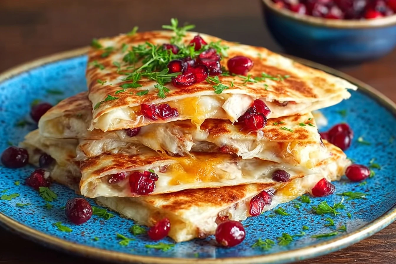 Thanksgiving Leftover Quesadilla Recipe Easy Thanksgiving Quesadilla Ideas Best Cheese For Thanksgiving Quesadillas Health...