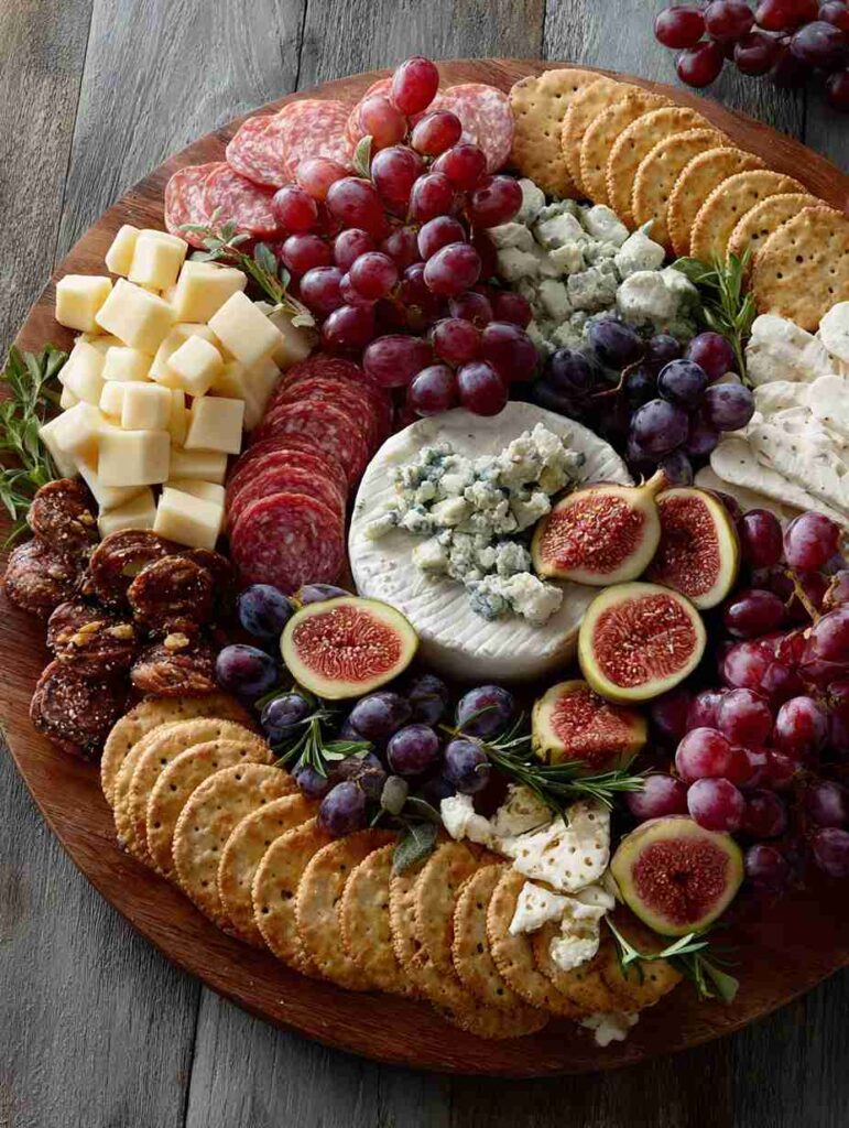 Delightful Goat Cheese Wreath Recipe Goat Cheese Appetizer Ideas For Holidays Festive Goat Cheese Wreath How-to Christmas ...