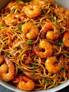 Honey Garlic Shrimp Chow Mein: An Amazing Ultimate Recipe