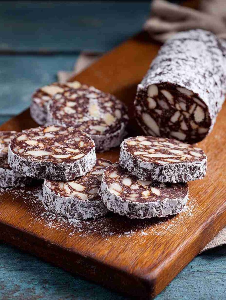 Chocolate Salami Benefits Best Chocolate Salami Recipes Buy Chocolate Salami Online Chocolate Salami Dessert Ideas Where T...