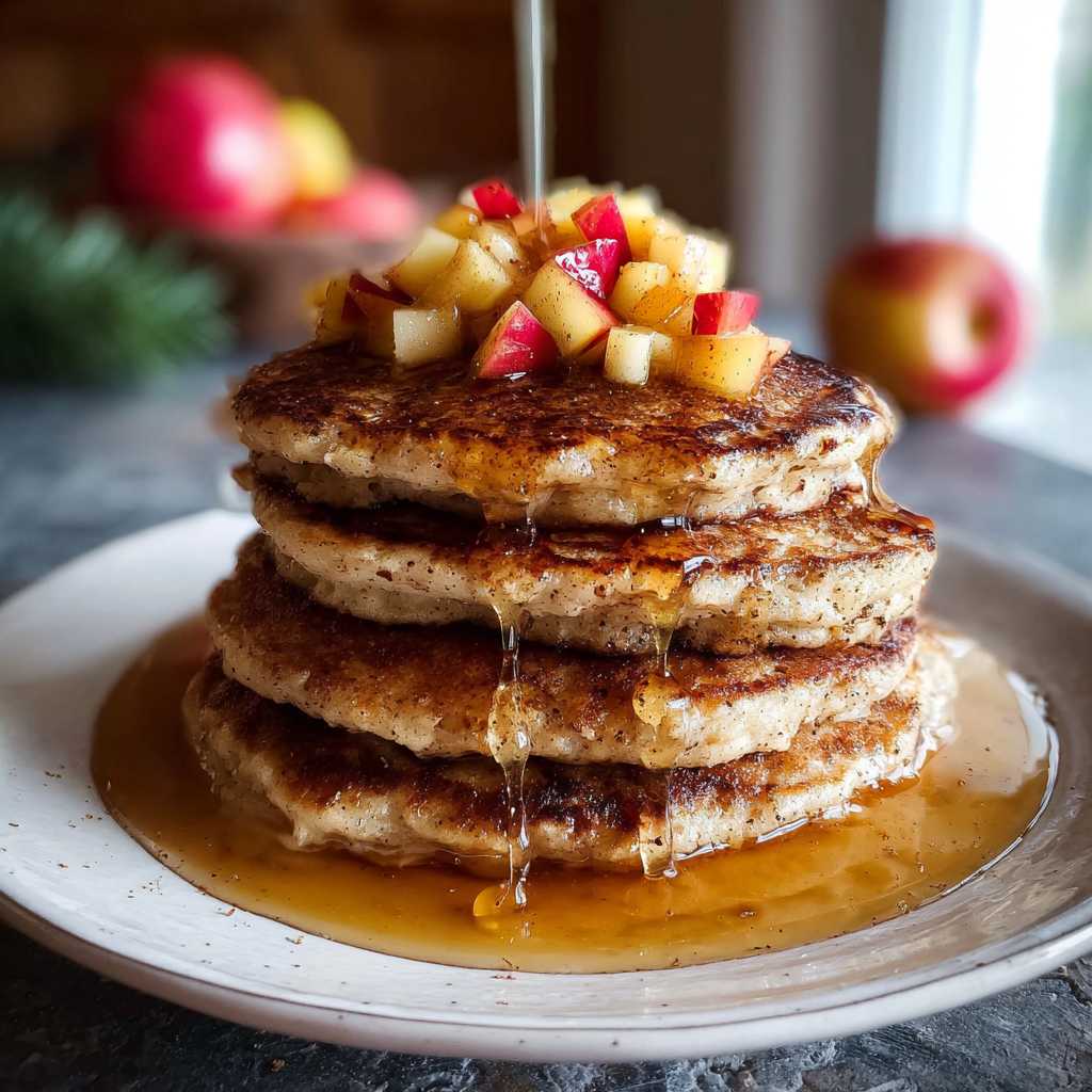 Apple Cinnamon Pancake Recipe Easy Best Apple Cinnamon Pancake Mix Homemade Apple Cinnamon Pancakes Healthy Apple Cinnamon...