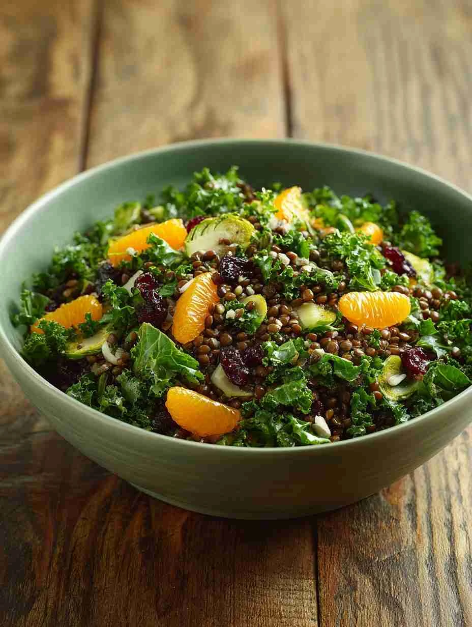 Unique Brussels Sprout Holiday Salad Recipe Beluga Lentil Cranberry Salad Thanksgiving Easy Brussels Sprouts Cranberry Sid...