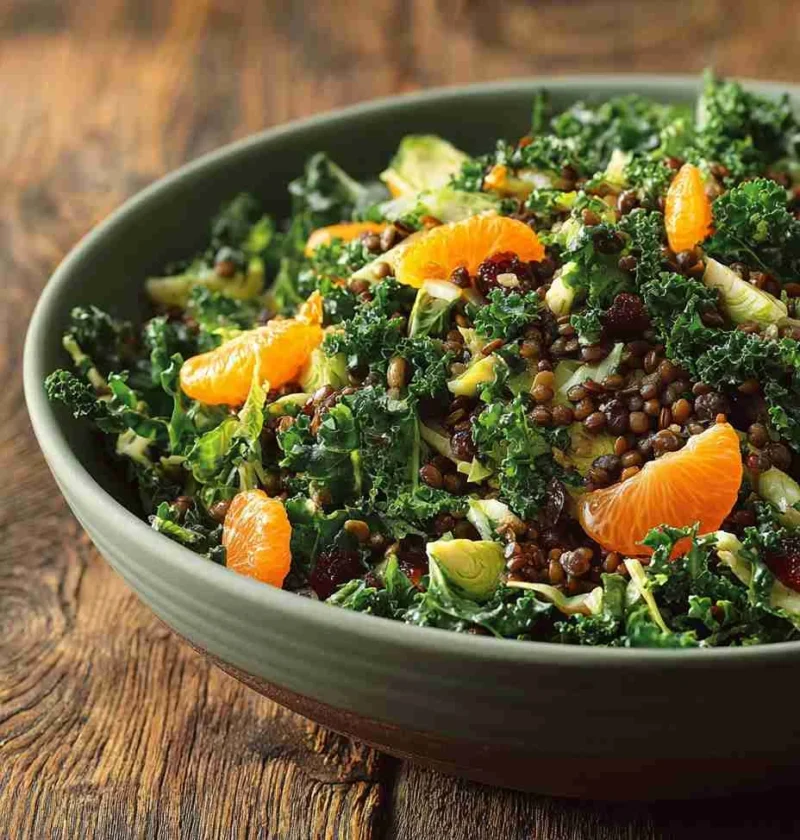 Unique Brussels Sprout Holiday Salad Recipe Beluga Lentil Cranberry Salad Thanksgiving Easy Brussels Sprouts Cranberry Sid...