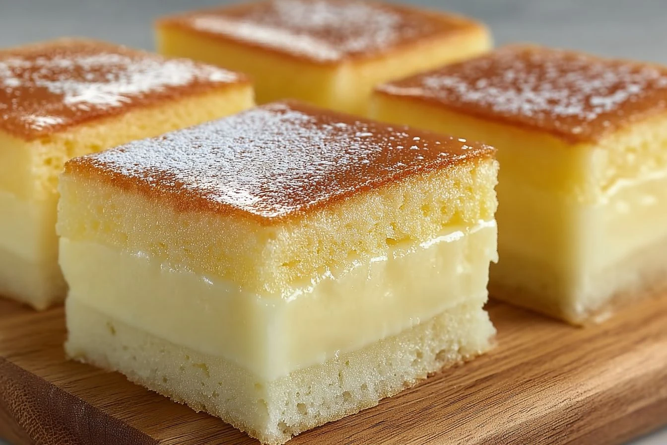 Vanilla Magic Custard Cake – An Authentic Family-Style Delight