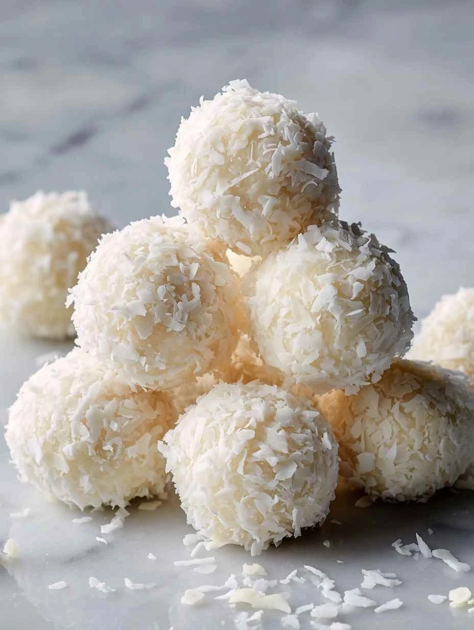White Chocolate Protein Snowball Recipe Best White Chocolate Protein Balls Low Carb White Chocolate Protein Snowballs Home...