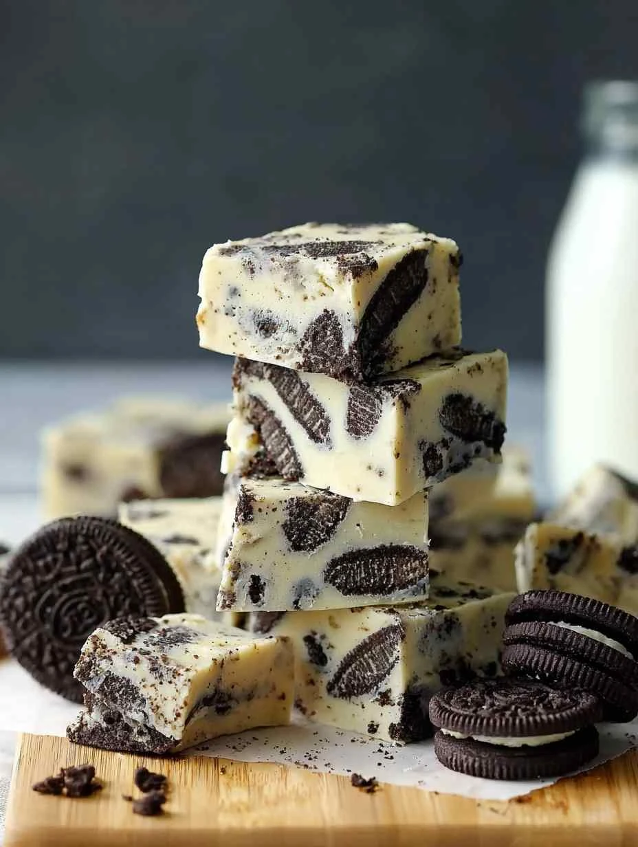 3-ingredient Oreo Fudge: A Simple, Delightful Treat!