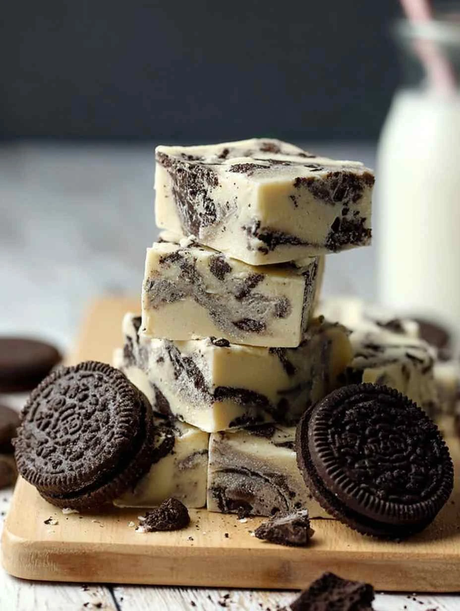 3-ingredient Oreo Fudge: A Simple Delightful Treat! 3ingredient Oreo Fudge Delightful Treat