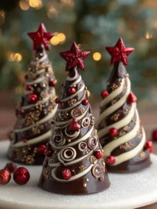 Delicious Christmas Chocolate Trees to Sweeten Your Holidays