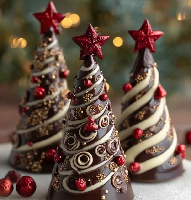 Best Christmas Chocolate Tree Recipes Buy Chocolate Christmas Trees Online Luxury Chocolate Christmas Tree Gifts Homemade ...