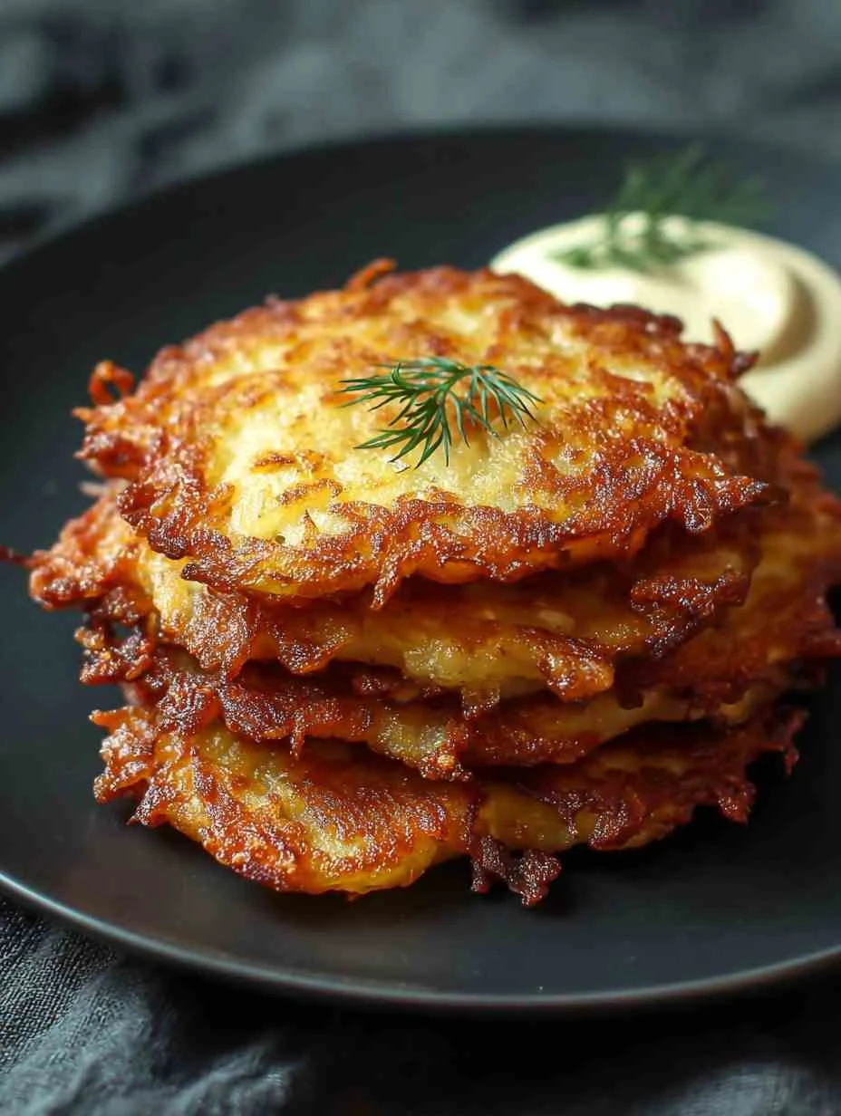 Best Crispy Potato Latkes Recipe Homemade Latkes Crispy Delight Easy Crispy Latkes Cooking Tips Make Crispy Potato Latkes ...
