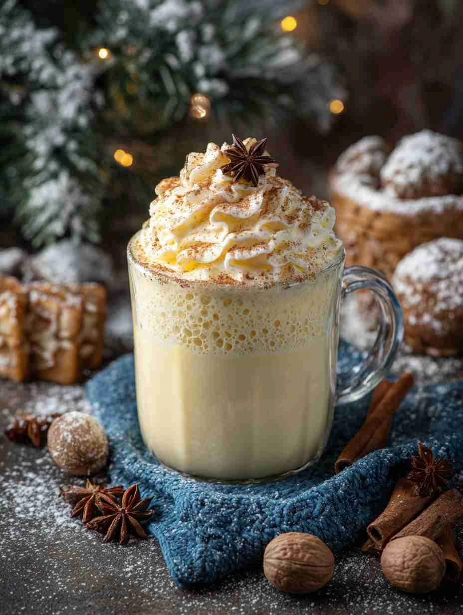 Best Homemade Eggnog Recipe Easy Eggnog Recipe Homemade Traditional Christmas Eggnog Recipe How To Make Eggnog At Home Non...