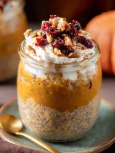Pumpkin Overnight Oats