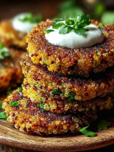 Delicious Crunchy Quinoa Veggie Patties for Happy Taste Buds