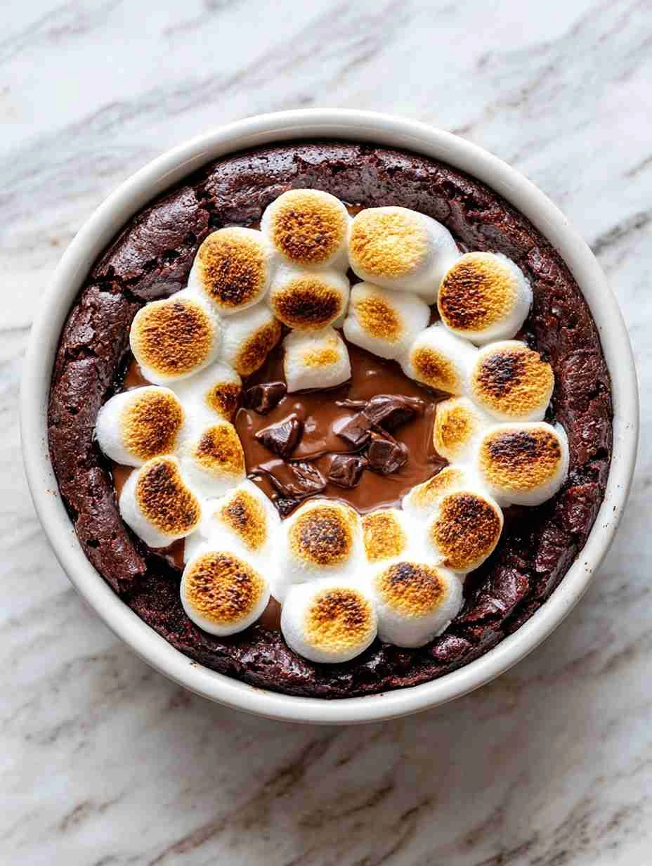 Slow Cooker Hot Chocolate Brownies