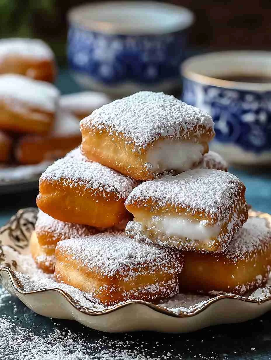 Indulge in Fluffy Vanilla French Beignets for Ultimate Comfort