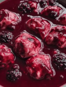 Blackberry Dumplings