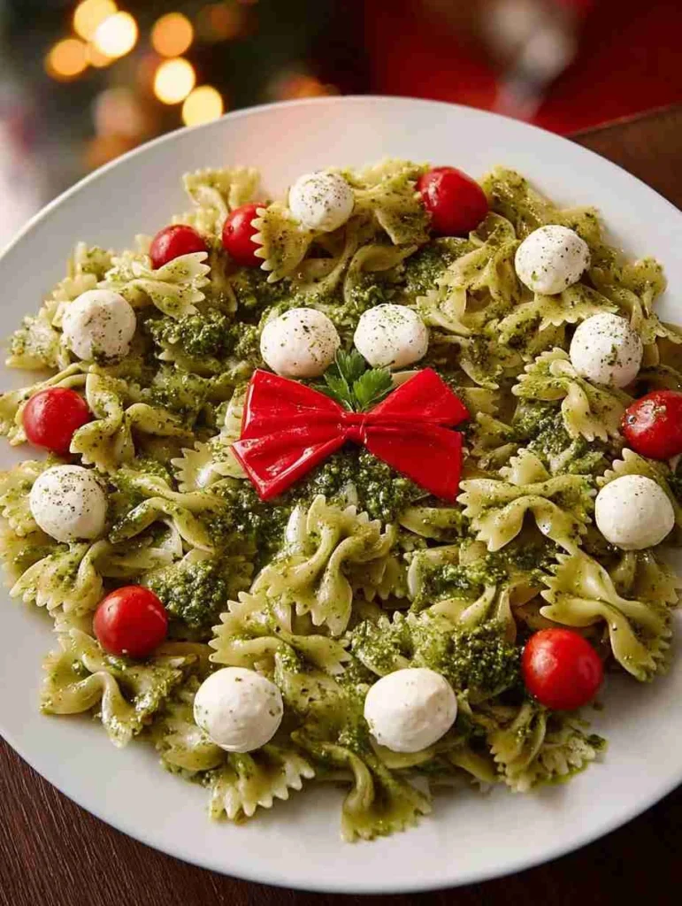 Bowtie and Pesto Pasta Salad