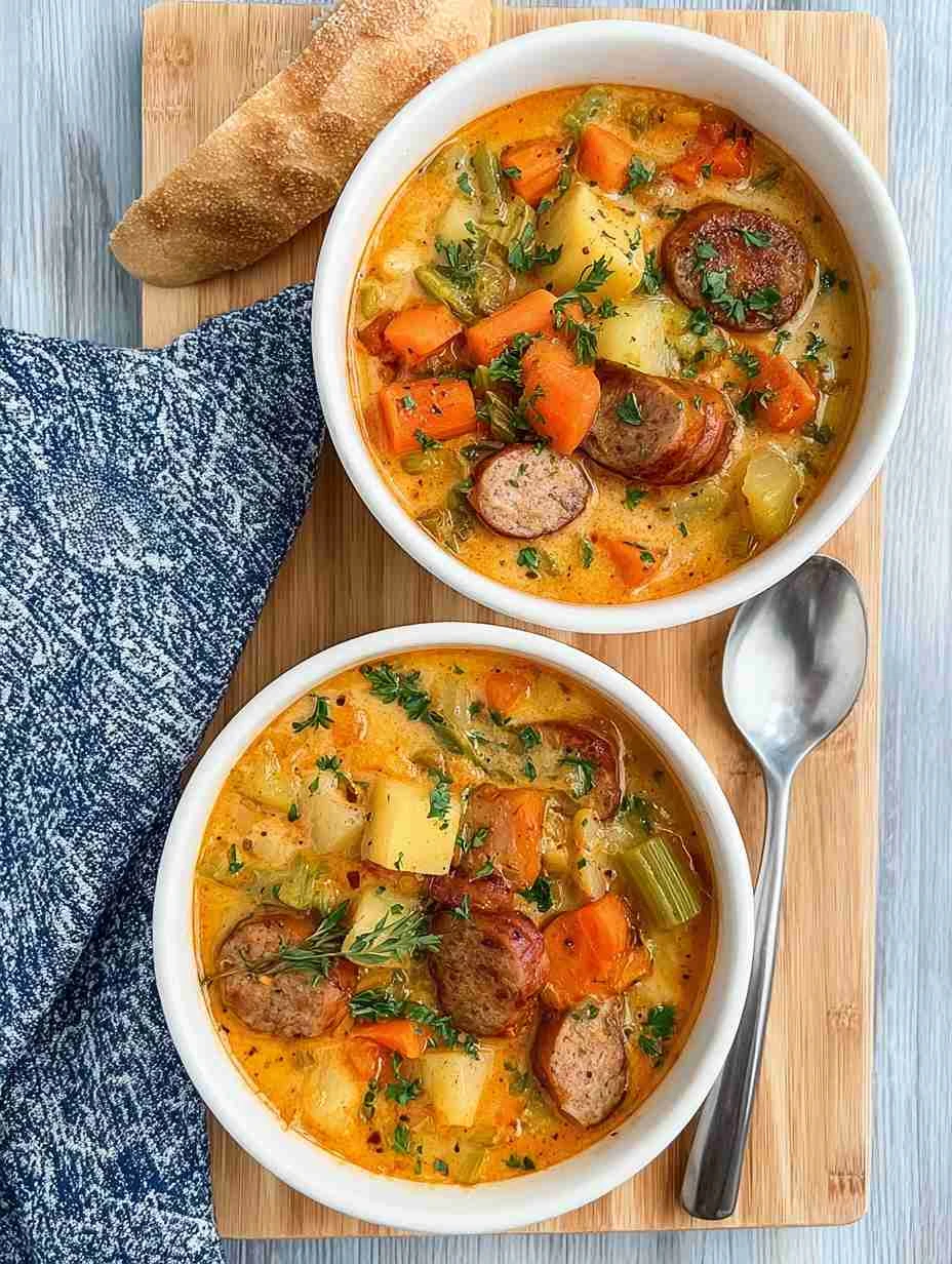 Cajun Sausage Potato Soup