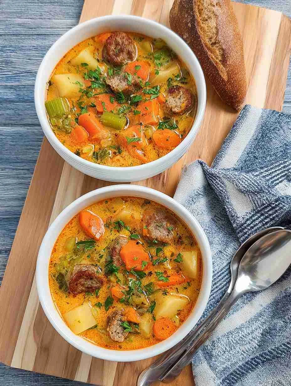 Cajun Sausage Potato Soup Cajun Sausage Potato Soup