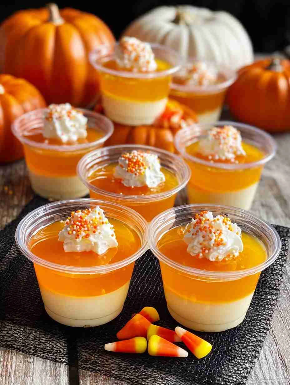 Candy Corn Jello Shots Candy Corn Jello Shots