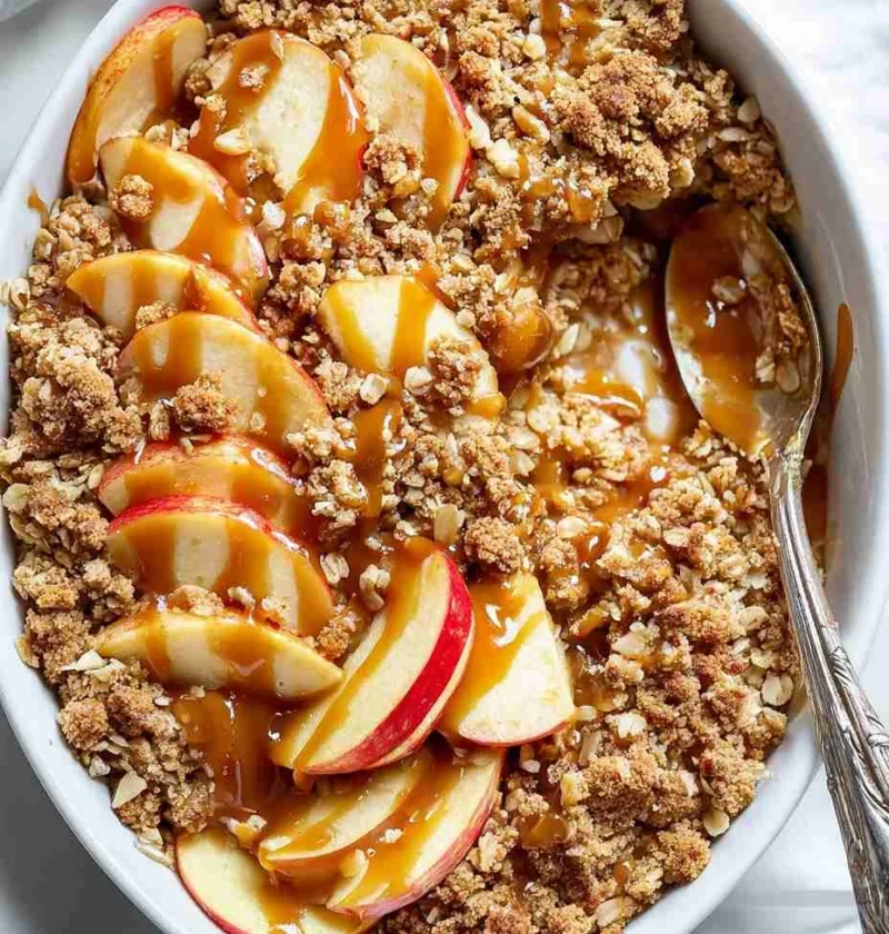 Caramel Apple Crisp Caramel Apple Crisp