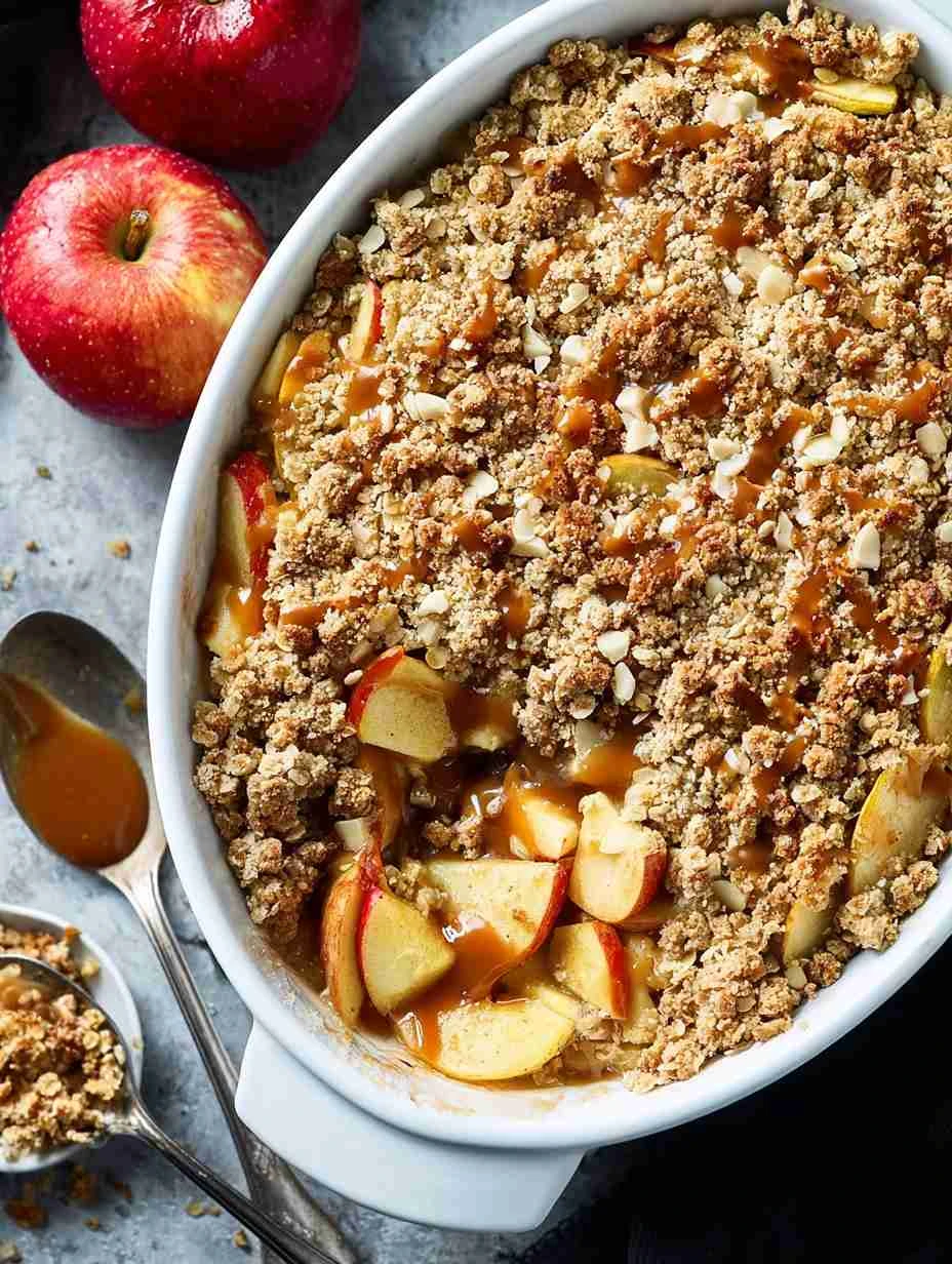 Caramel Apple Crisp Caramel Apple Crisp