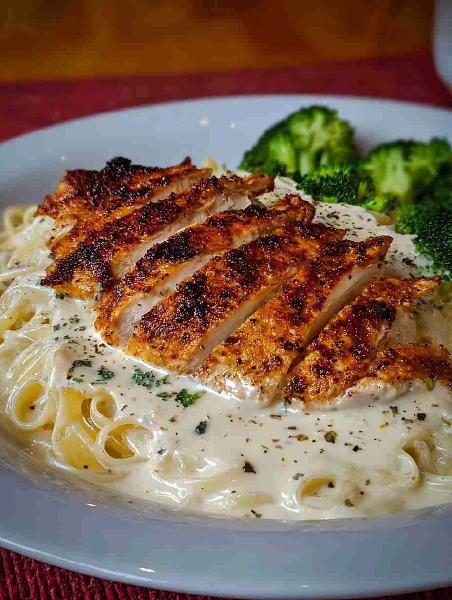 Chicken Alfredo With Angel Hair Pasta And Broccoli Delights! Chicken Alfredo Angel Hair Pasta Broccoli Delights