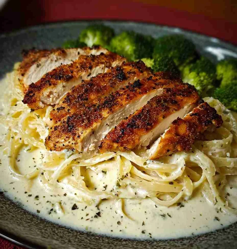 Chicken Alfredo With Angel Hair Pasta And Broccoli Delights! Chicken Alfredo Angel Hair Pasta Broccoli Delights