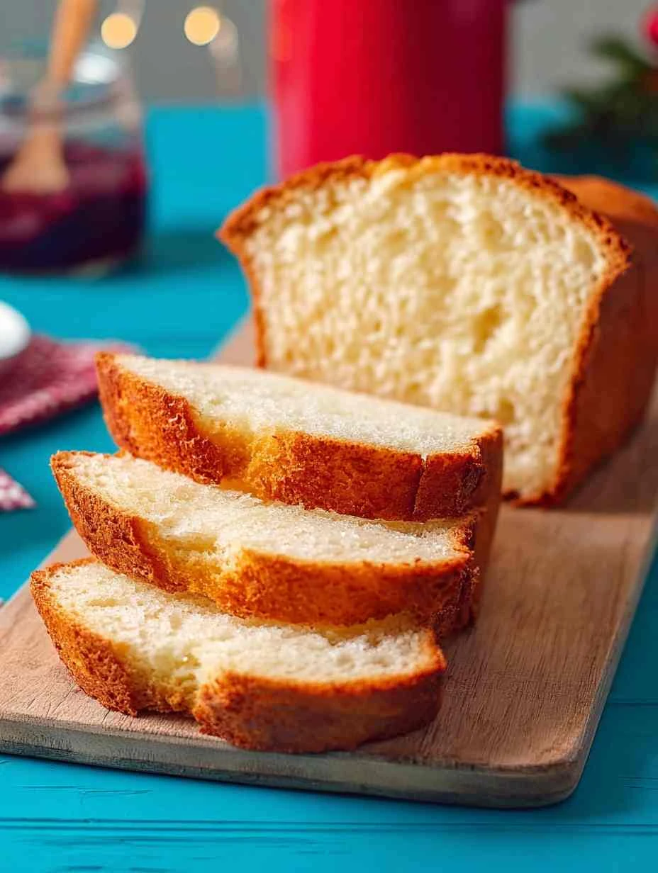 Christmas Breakfast Spiced Eggnog & Pear Bread Machine Recipe