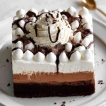 Slow Cooker Hot Chocolate Brownies